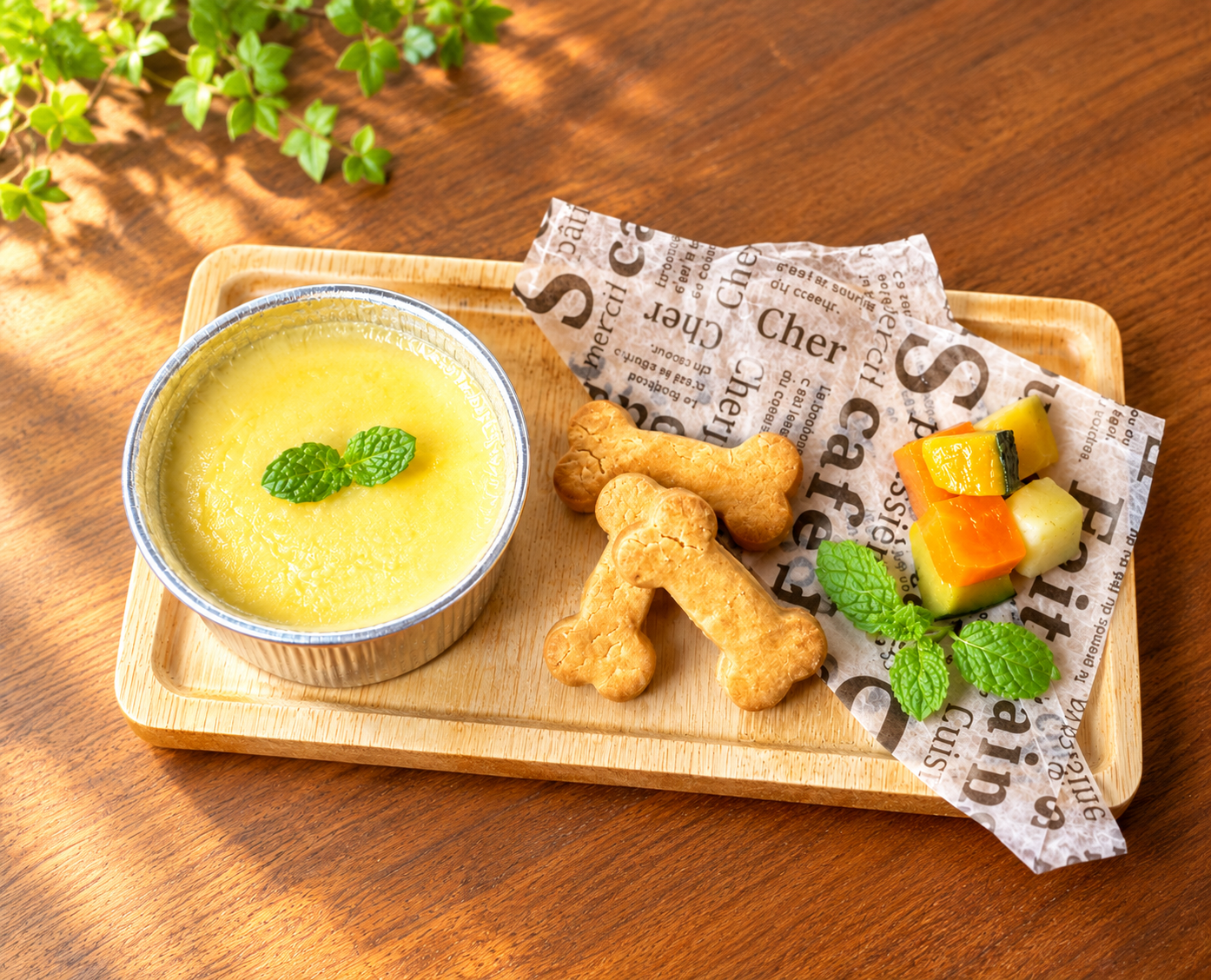 わんこプリン＆クッキー